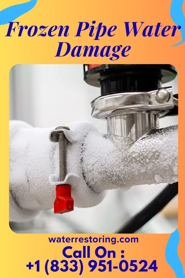 Frozen Pipe Water Damage in Candlewick Lake, IL